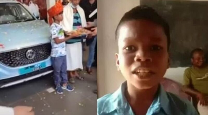 ‘बचपन का प्यार’ गाण म्हणणार्‍या चिमुकल्याला २३ लाखांची कार गिफ्ट!