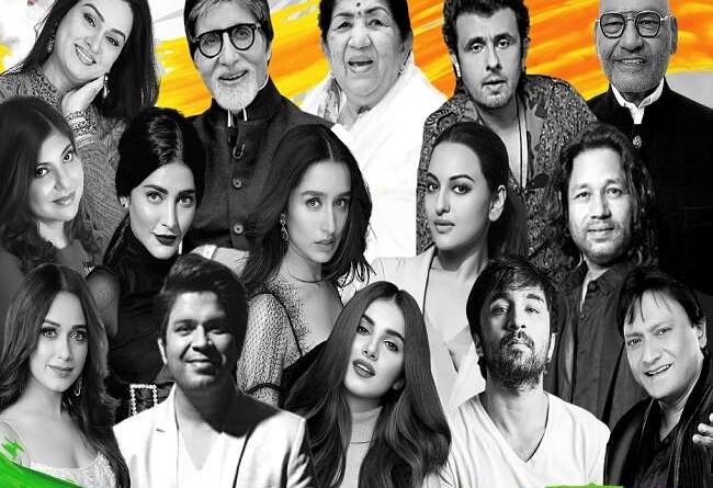 ‘हम हिंदुस्‍तानी’ गाणं येतय प्रेक्षकांच्या भेटीला; अमिताभ बच्चन-लता मंगेशकरसह आणखी १३ दिग्‍गज कलाकार एकत्र